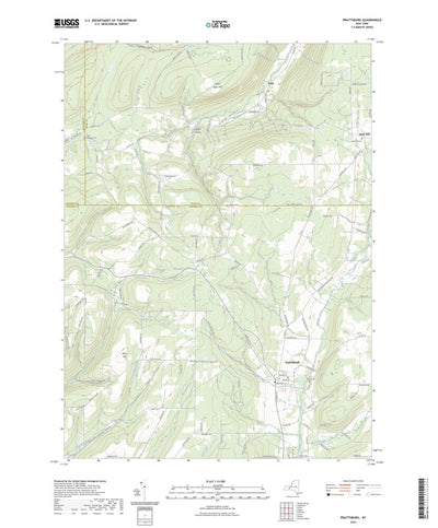 United States Geological Survey Prattsburg, NY (2023, 24000-Scale) digital map