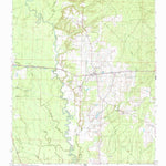 United States Geological Survey Prattsville, AR (1963, 24000-Scale) digital map