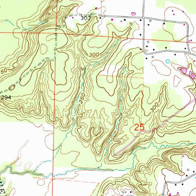United States Geological Survey Prattsville, AR (1963, 24000-Scale) digital map