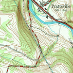 United States Geological Survey Prattsville, NY (1945, 24000-Scale) digital map