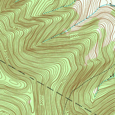 United States Geological Survey Prattsville, NY (1945, 24000-Scale) digital map