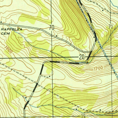 United States Geological Survey Prattsville, NY (1946, 24000-Scale) digital map