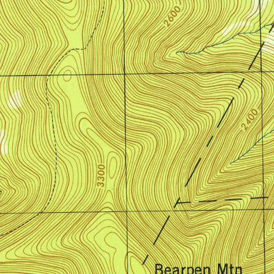 United States Geological Survey Prattsville, NY (1946, 24000-Scale) digital map