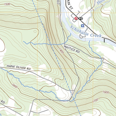 United States Geological Survey Prattsville, NY (2023, 24000-Scale) digital map