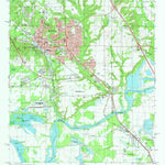 United States Geological Survey Prattville, AL (1981, 24000-Scale) digital map