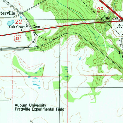 United States Geological Survey Prattville, AL (1981, 24000-Scale) digital map