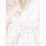 United States Geological Survey Pray, MT (1988, 24000-Scale) digital map