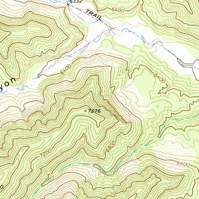 United States Geological Survey Preacher Canyon, UT (1970, 24000-Scale) digital map