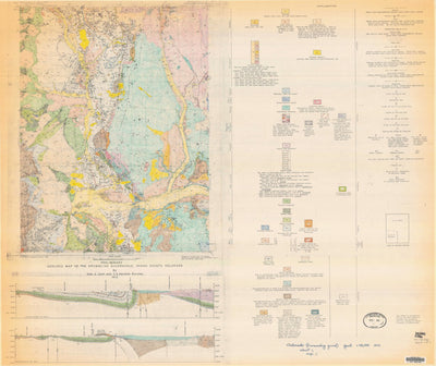 United States Geological Survey Preliminary geologic map of the Kremmling quadrangle, Grand County, Colorado digital map