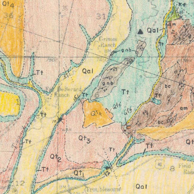 United States Geological Survey Preliminary geologic map of the Kremmling quadrangle, Grand County, Colorado digital map