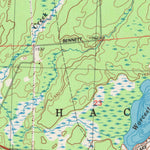 United States Geological Survey Prentice, WI (1984, 24000-Scale) digital map