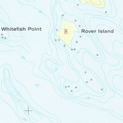 United States Geological Survey Prentiss Bay, MI (1964, 24000-Scale) digital map