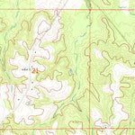 United States Geological Survey Prentiss East, MS (1970, 24000-Scale) digital map