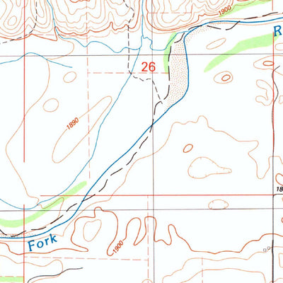 United States Geological Survey Prentiss, OK (1989, 24000-Scale) digital map