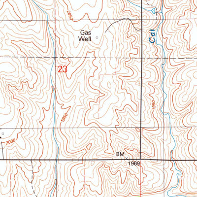 United States Geological Survey Prentiss, OK (1989, 24000-Scale) digital map