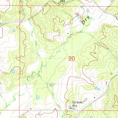 United States Geological Survey Prentiss West, MS (1970, 24000-Scale) digital map