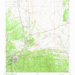 United States Geological Survey Prescott, AZ (1947, 62500-Scale) digital map