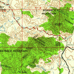 United States Geological Survey Prescott, AZ (1960, 250000-Scale) digital map