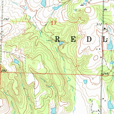 United States Geological Survey Prescott East, AR (1970, 24000-Scale) digital map