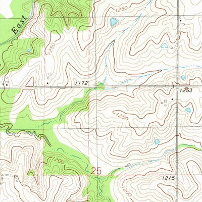 United States Geological Survey Prescott, IA (1980, 24000-Scale) digital map