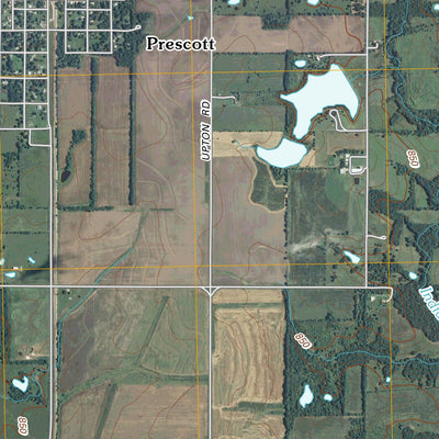 United States Geological Survey Prescott, KS (2009, 24000-Scale) digital map