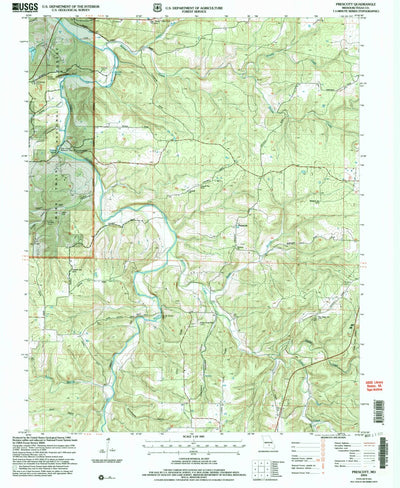 United States Geological Survey Prescott, MO (2004, 24000-Scale) digital map