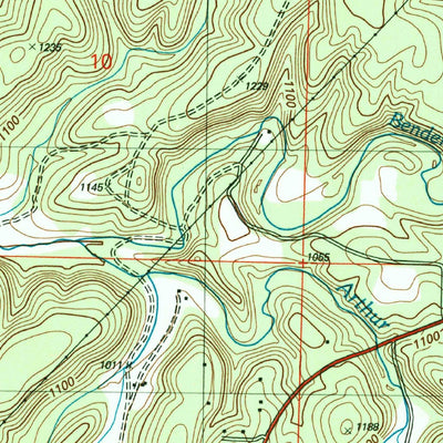 United States Geological Survey Prescott, MO (2004, 24000-Scale) digital map