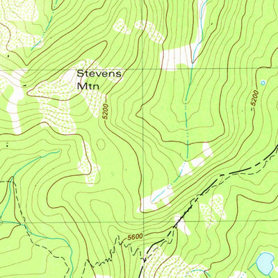 United States Geological Survey Prescott Mountain, CA (1981, 24000-Scale) digital map