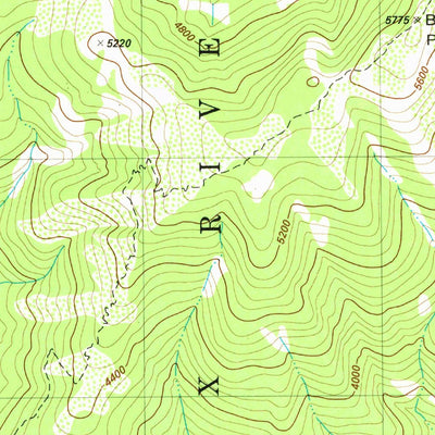 United States Geological Survey Prescott Mountain, CA (1981, 24000-Scale) digital map