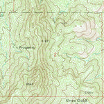 United States Geological Survey Prescott Valley South, AZ (1973, 24000-Scale) digital map
