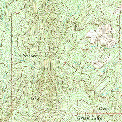 United States Geological Survey Prescott Valley South, AZ (1973, 24000-Scale) digital map