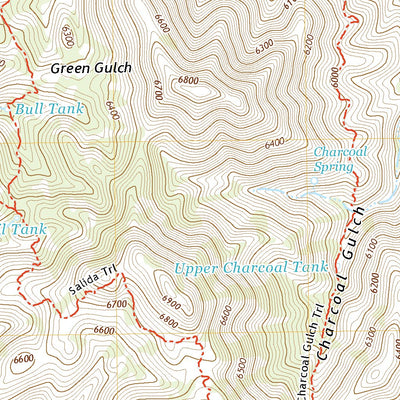 United States Geological Survey Prescott Valley South, AZ (2021, 24000-Scale) digital map