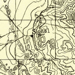 United States Geological Survey Prescott W, AZ (1923, 250000-Scale) digital map