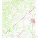 United States Geological Survey Prescott West, AR (1970, 24000-Scale) digital map