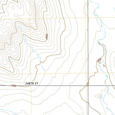 United States Geological Survey Presho SW, SD (2021, 24000-Scale) digital map