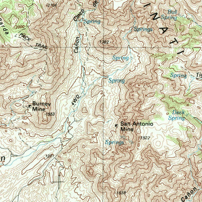 United States Geological Survey Presidio, TX (1993, 100000-Scale) digital map