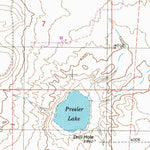 United States Geological Survey Presler Lake, NM (1978, 24000-Scale) digital map