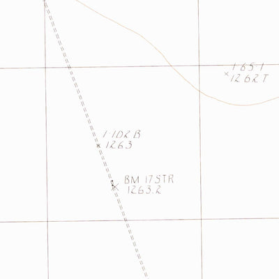 United States Geological Survey Presnel Well, NV (1982, 24000-Scale) digital map