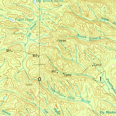 United States Geological Survey Presque Isle, ME (1954, 250000-Scale) digital map