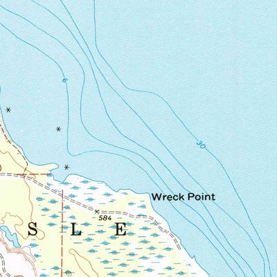 United States Geological Survey Presque Isle, MI (1971, 24000-Scale) digital map