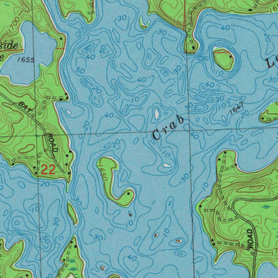 United States Geological Survey Presque Isle, WI-MI (1981, 24000-Scale) digital map