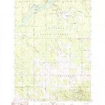 United States Geological Survey Prestle Creek, MI (1983, 25000-Scale) digital map