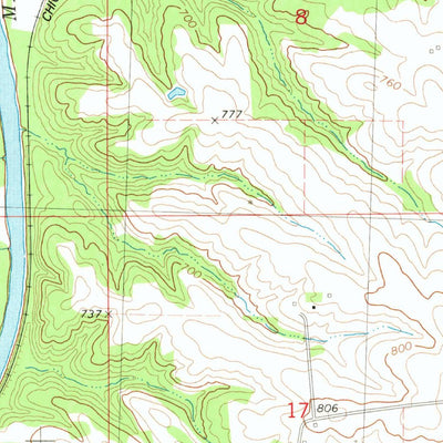United States Geological Survey Preston, IA (1980, 24000-Scale) digital map