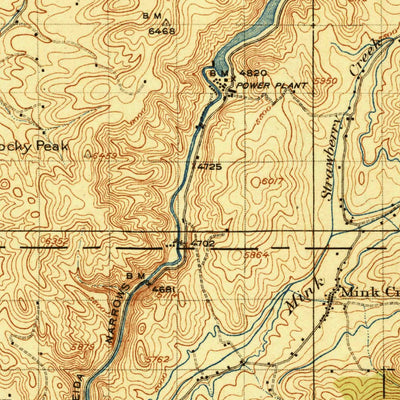 United States Geological Survey Preston, ID (1918, 125000-Scale) digital map