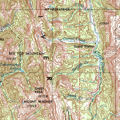 United States Geological Survey Preston, ID-WY-UT (1955, 250000-Scale) digital map