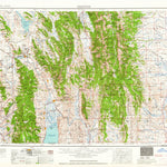 United States Geological Survey Preston, ID-WY-UT (1962, 250000-Scale) digital map