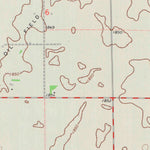 United States Geological Survey Preston, KS (1971, 24000-Scale) digital map