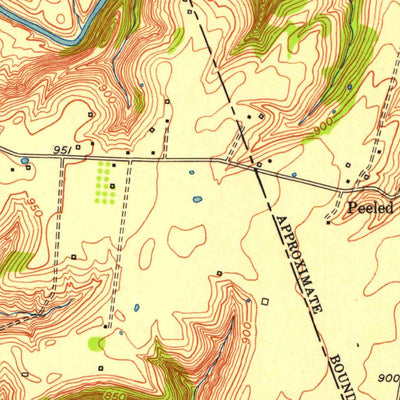 United States Geological Survey Preston, KY (1952, 24000-Scale) digital map