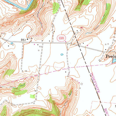 United States Geological Survey Preston, KY (1970, 24000-Scale) digital map