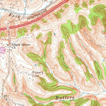 United States Geological Survey Preston, KY (1970, 24000-Scale) digital map